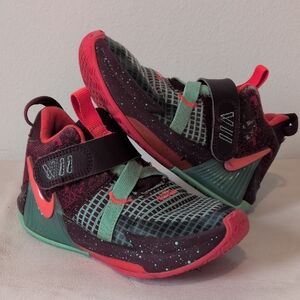 Nike Kids' Teal, Pink & Black Athletic Sneakers